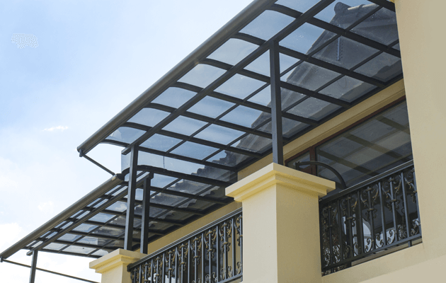 鋁合金遮陽雨棚