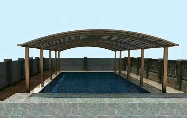 電瓶車充電雨棚