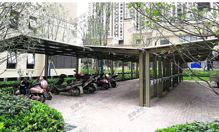 廠家揭秘自行車棚訂做的三大坑！裝自行車棚花30秒看不花冤枉錢！