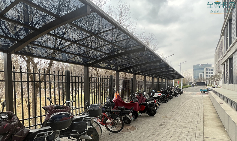 北京自行車棚制作？電動車雨棚？